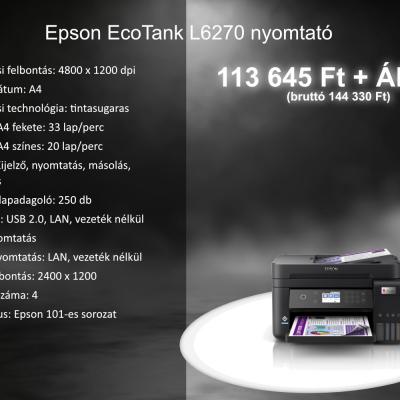 Epson Ecotank L6270 Nyomtat
