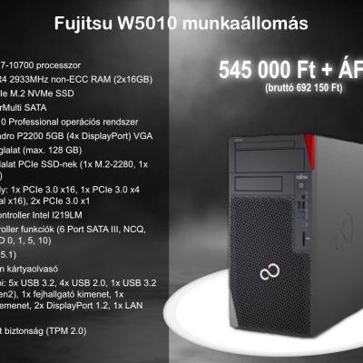 Fujitsu Celsius W5010 Munkaallomas