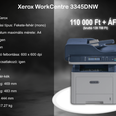 Xerox Work Centre 3345DNW
