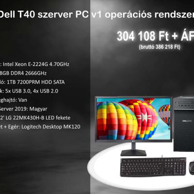 Dell T40 Szerver Pc V1 Operacios Rendeszer