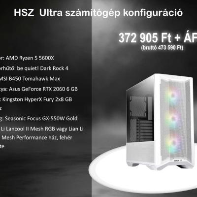 HSZ Ultra Számítógép Konfig